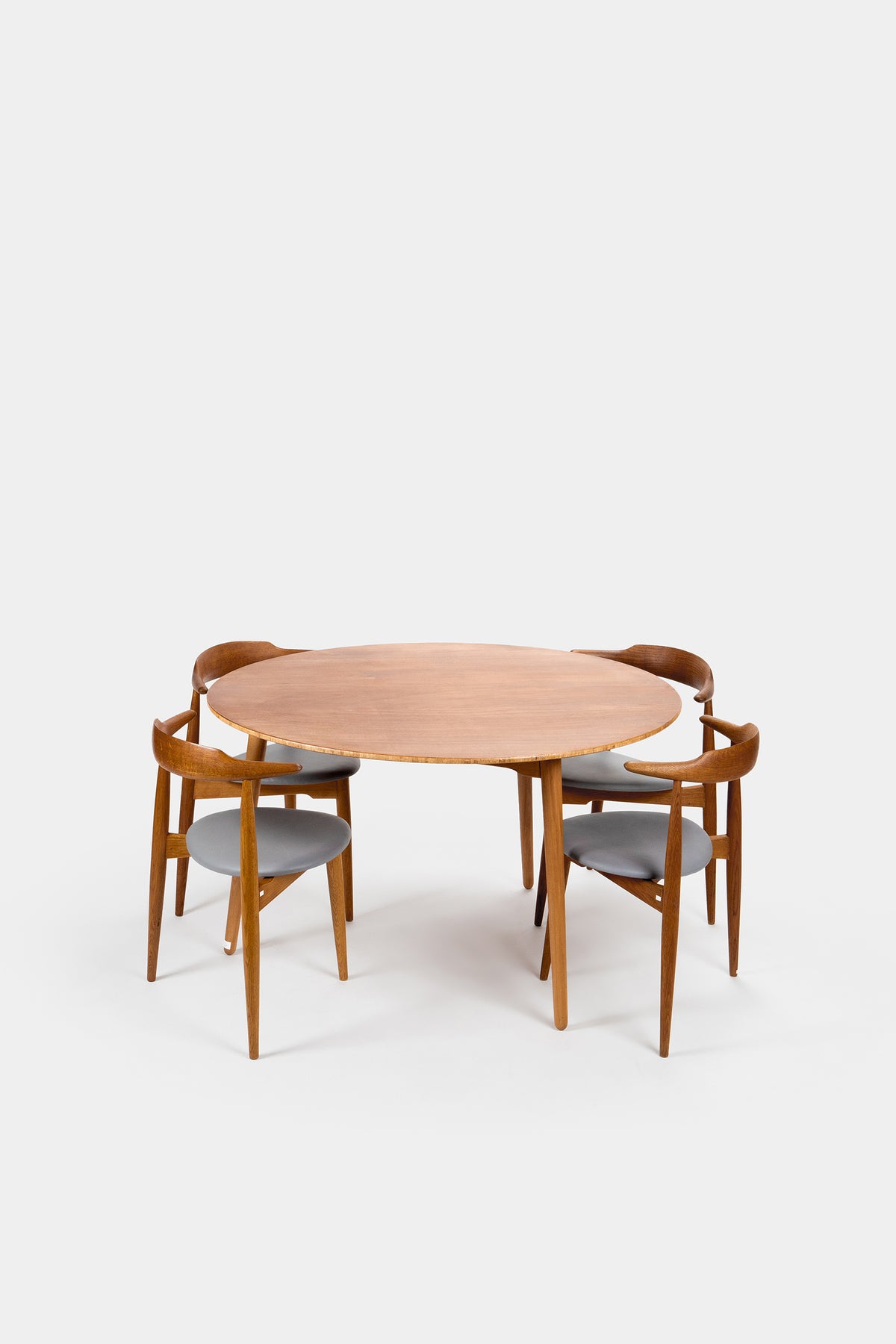 Heart Group, Essgruppe, Hans Wegner für Fritz Hansen, 50er
