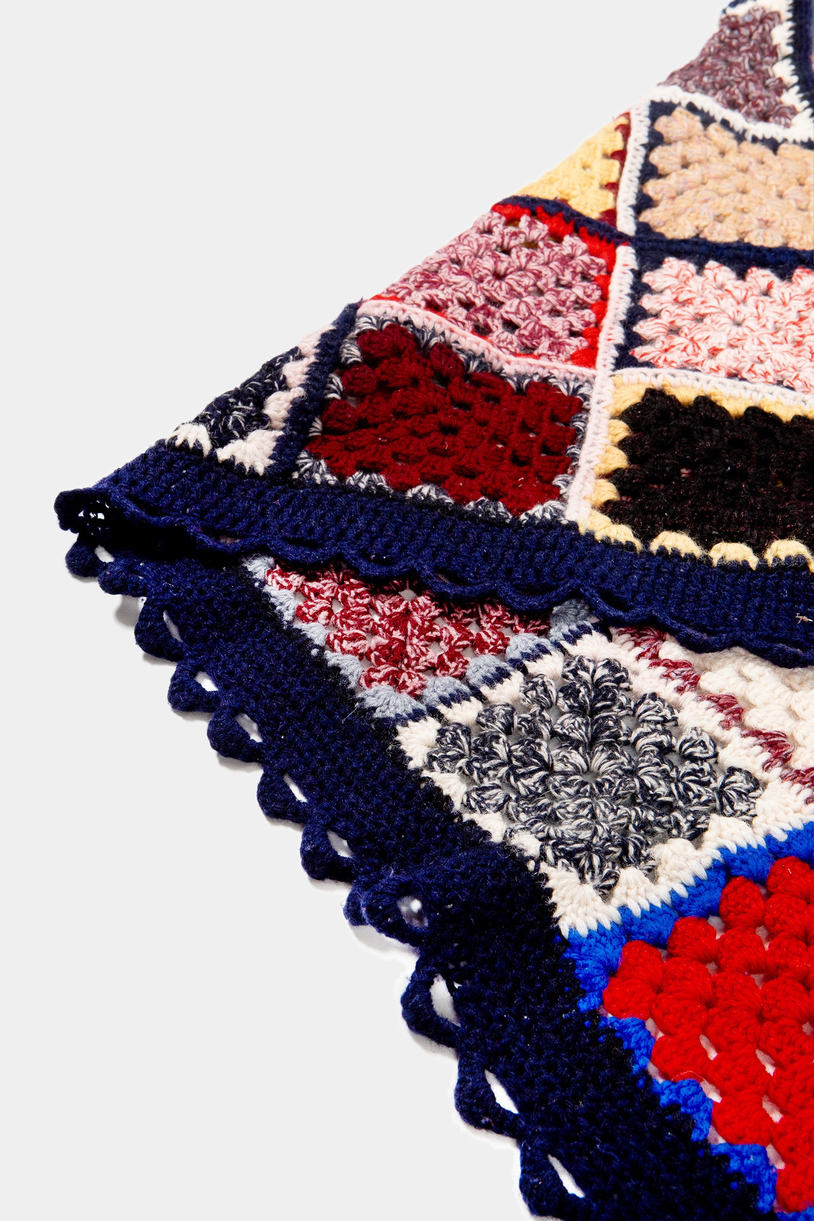 Italienische Quilt Decke, handgefertigt, 70er