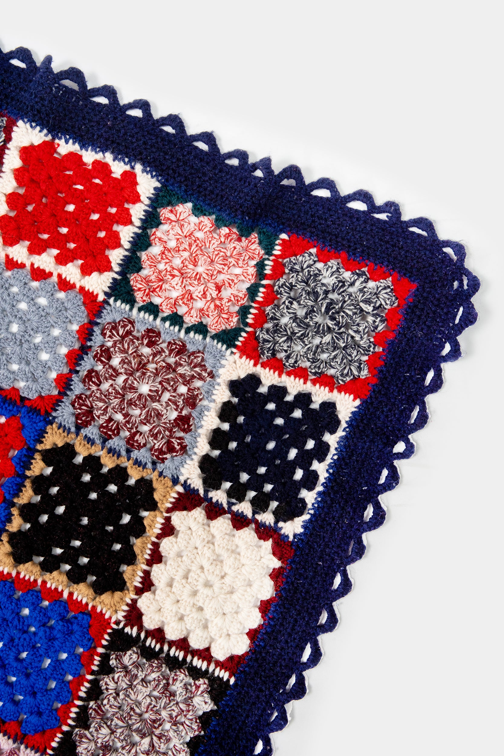 Italienische Quilt Decke, handgefertigt, 70er
