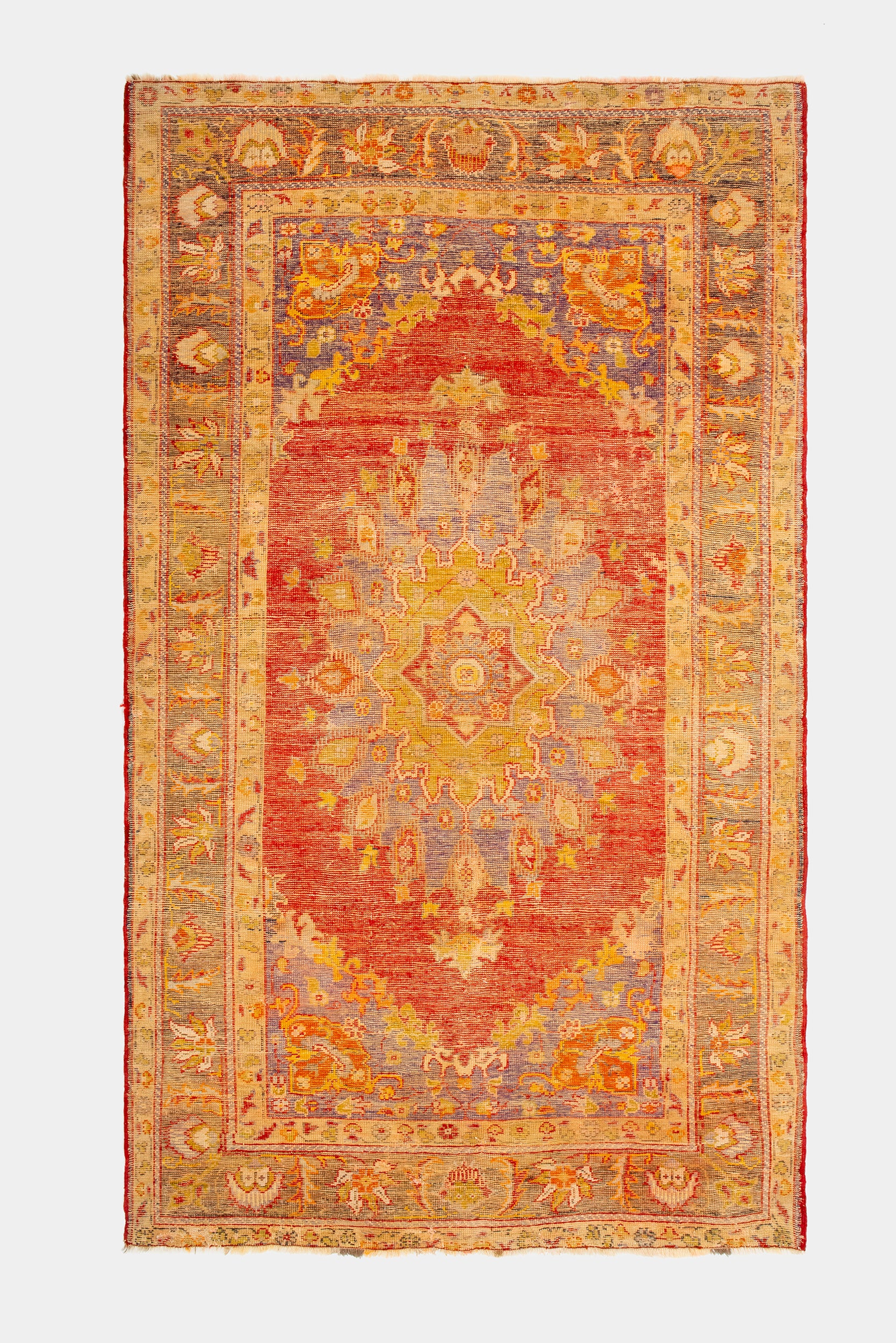 Knüpfteppich Kayseri, antik, Türkei 1890