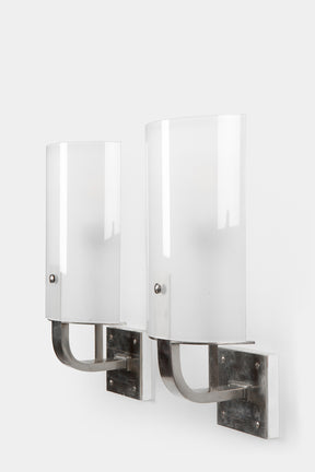 Pair of Bauhaus wall lamps, 20s