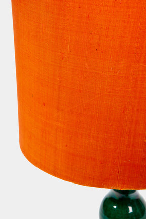 Andre Freymond ceramic lamp green, 60s