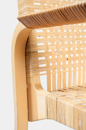 4 Alvar Aalto armchairs 45, Artek, Scandinavia, 30s