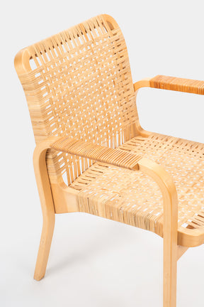 4 Alvar Aalto armchairs 45, Artek, Scandinavia, 30s