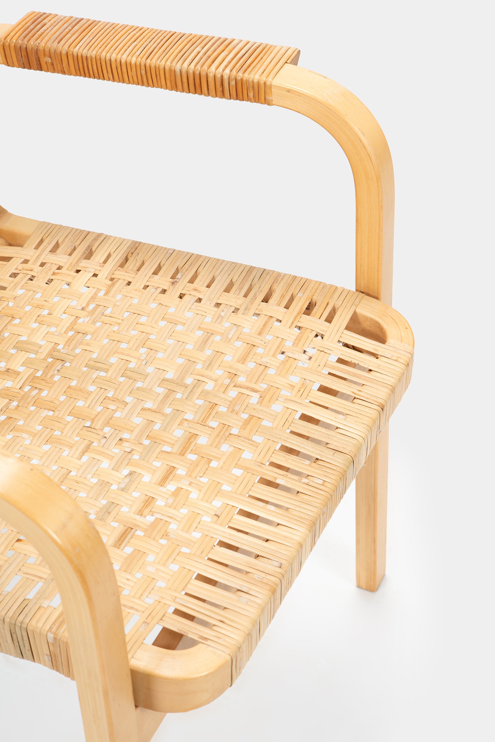 4 Alvar Aalto armchairs 45, Artek, Scandinavia, 30s