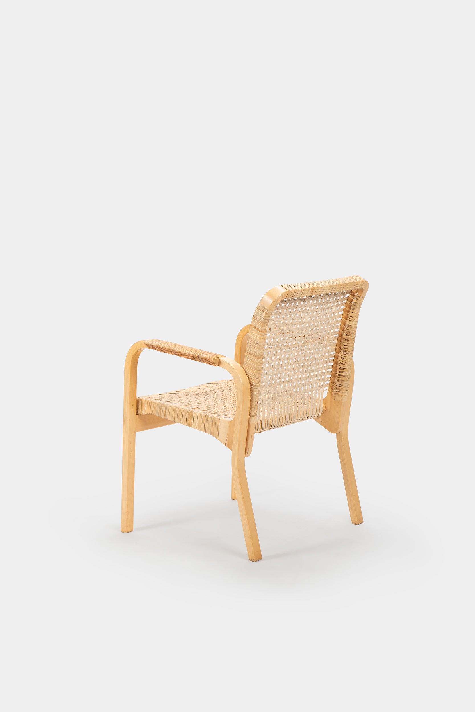4 Alvar Aalto armchairs 45, Artek, Scandinavia, 30s