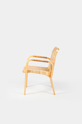 4 Alvar Aalto armchairs 45, Artek, Scandinavia, 30s