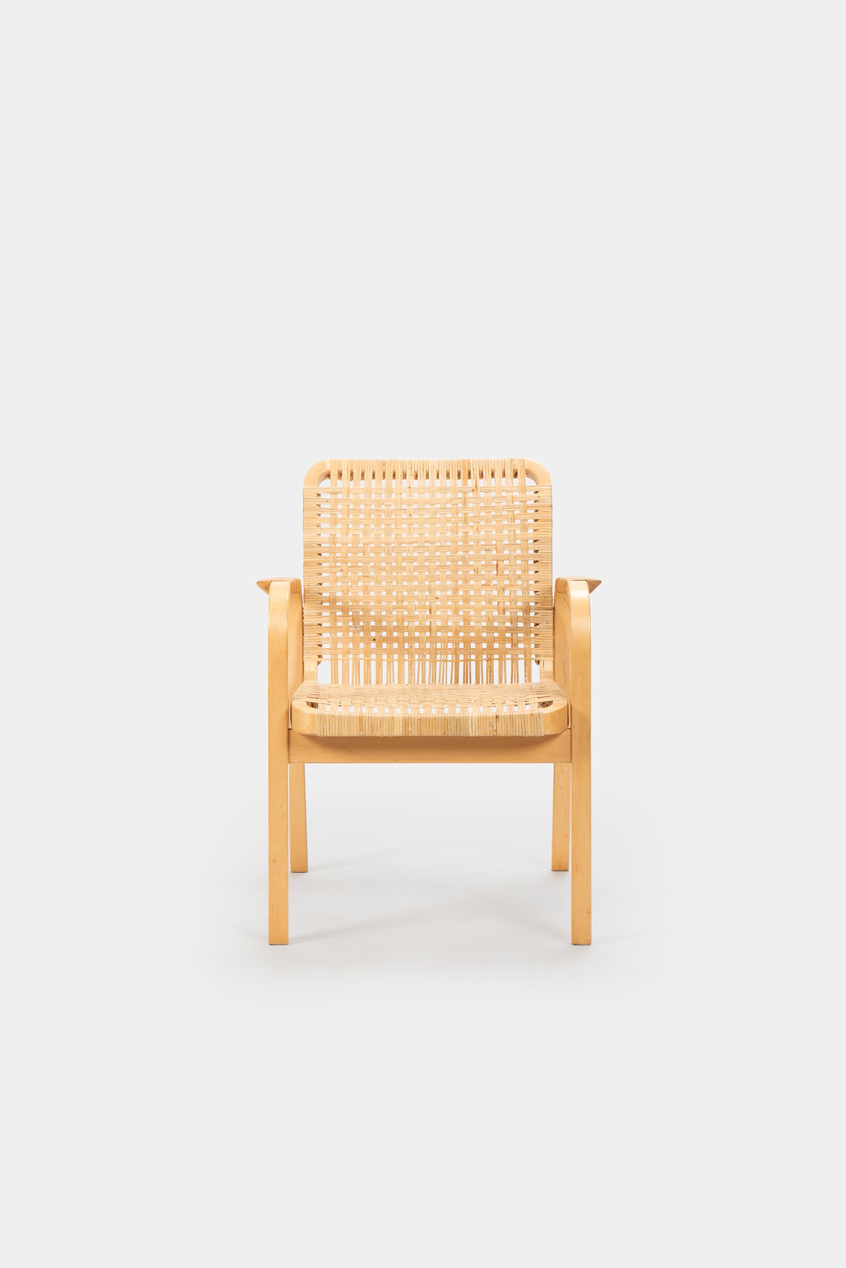 4 Alvar Aalto armchairs 45, Artek, Scandinavia, 30s