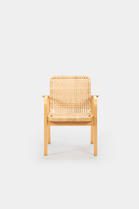 4 Alvar Aalto armchairs 45, Artek, Scandinavia, 30s