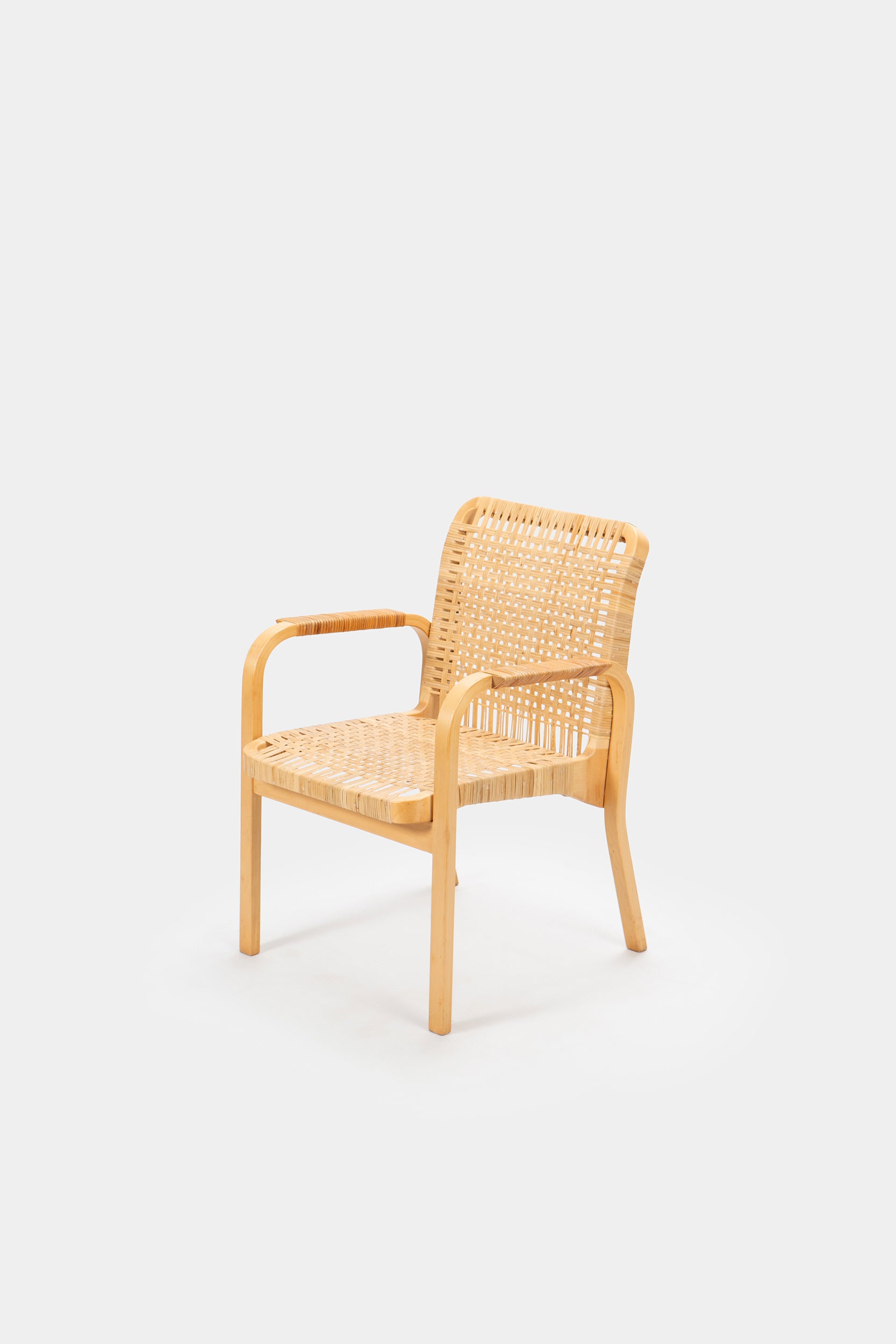 4 Alvar Aalto armchairs 45, Artek, Scandinavia, 30s