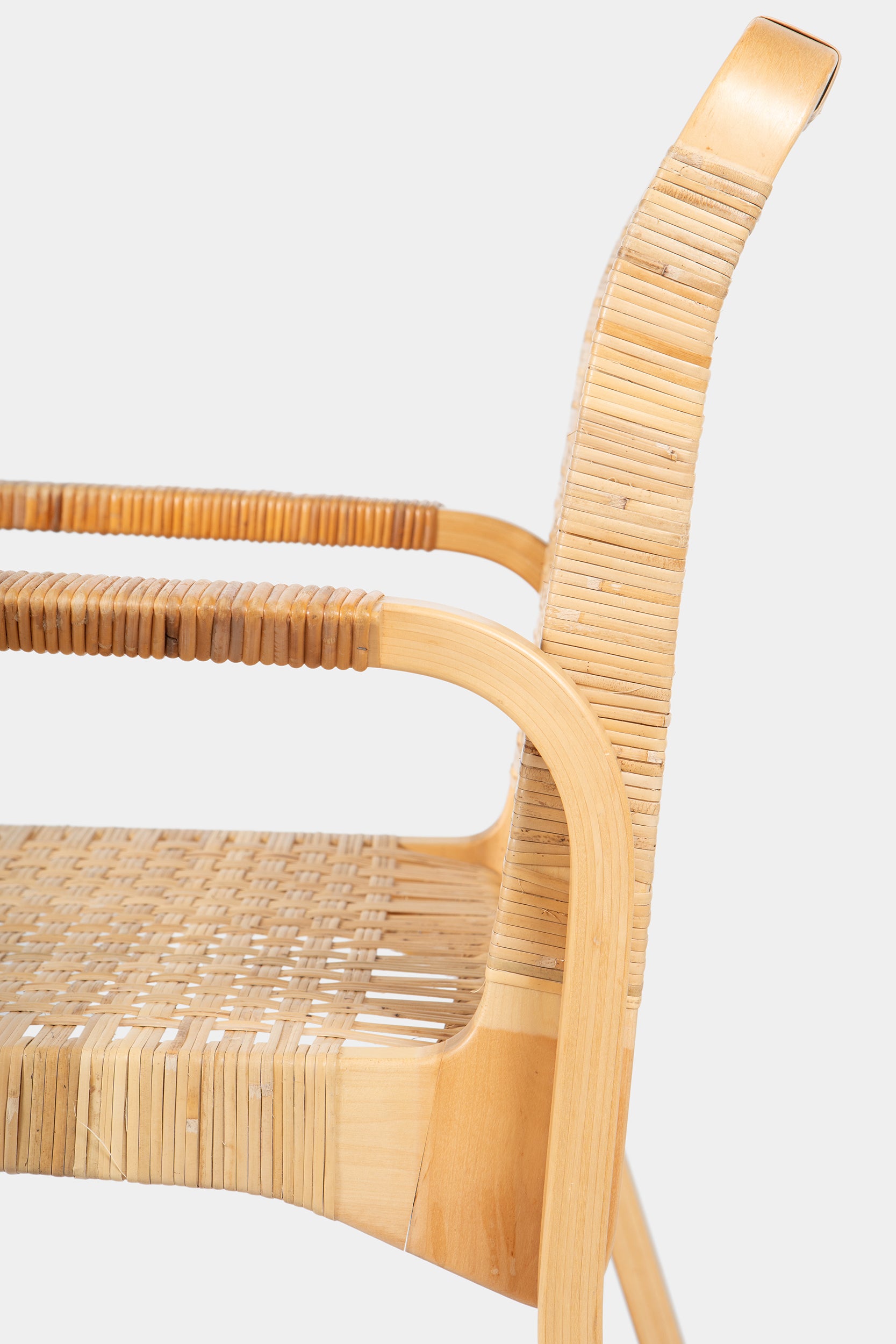 4 Alvar Aalto armchairs 45, Artek, Scandinavia, 30s