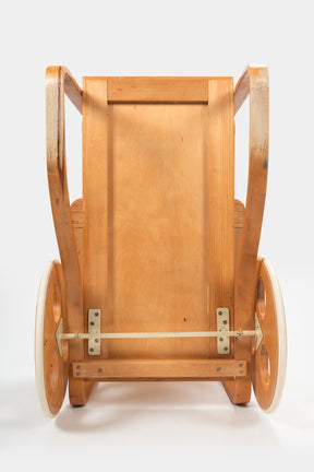 Alvar Aalto für Horgenglarus, Servierwagen, Schweiz, 30er