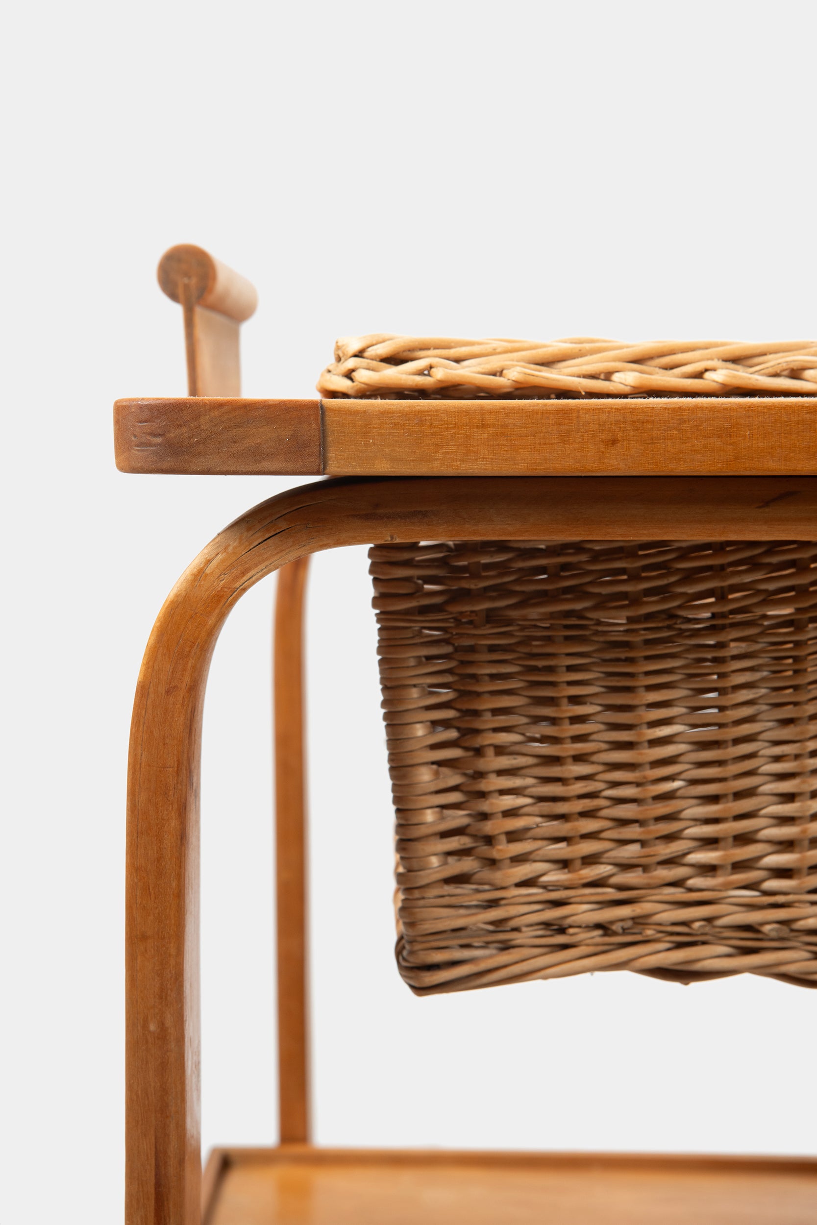 Alvar Aalto für Horgenglarus, Servierwagen, Schweiz, 30er