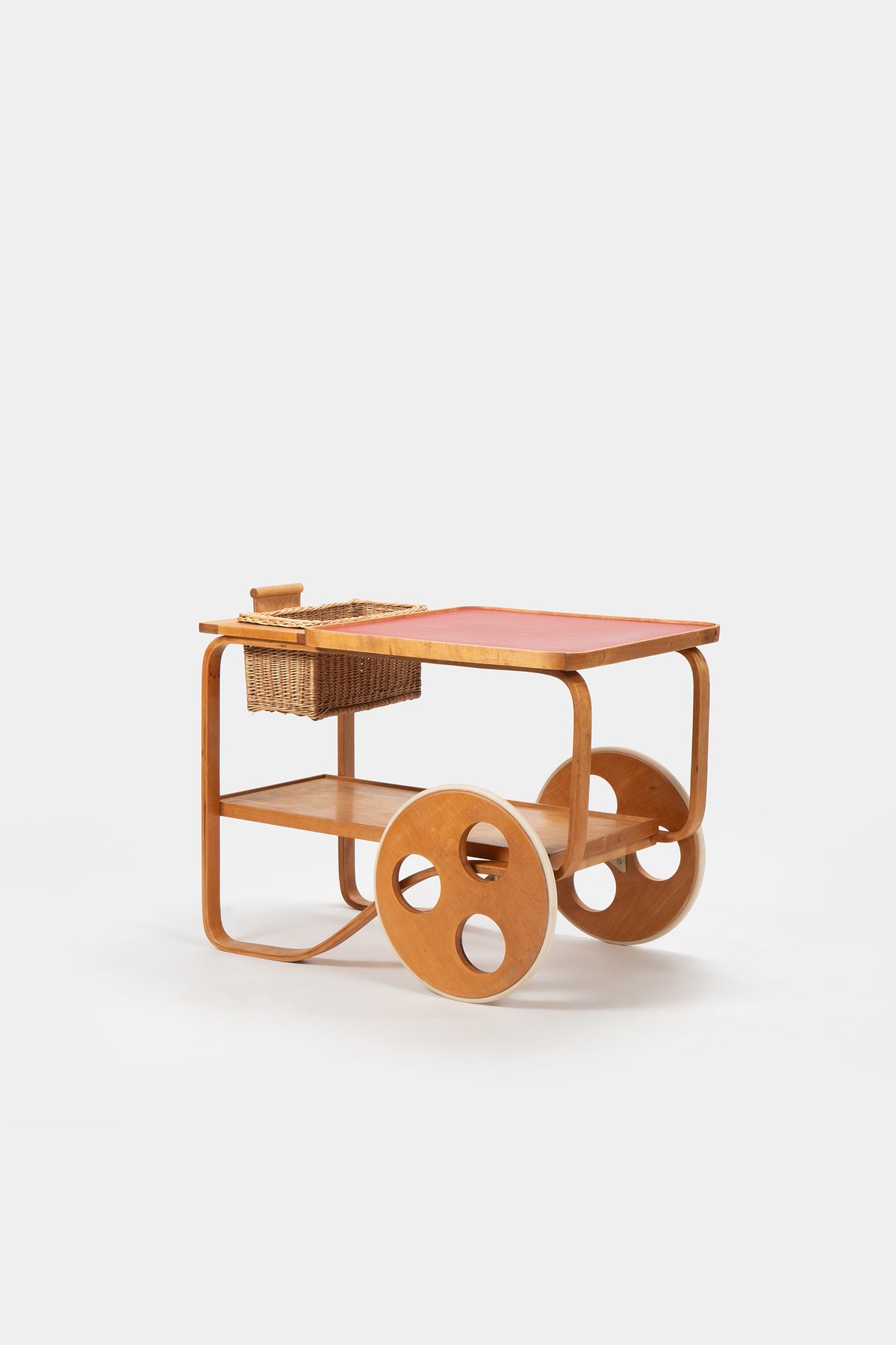 Alvar Aalto für Horgenglarus, Servierwagen, Schweiz, 30er