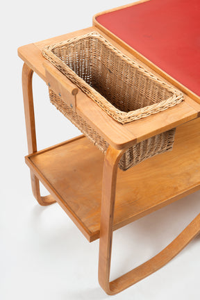 Alvar Aalto für Horgenglarus, Servierwagen, Schweiz, 30er