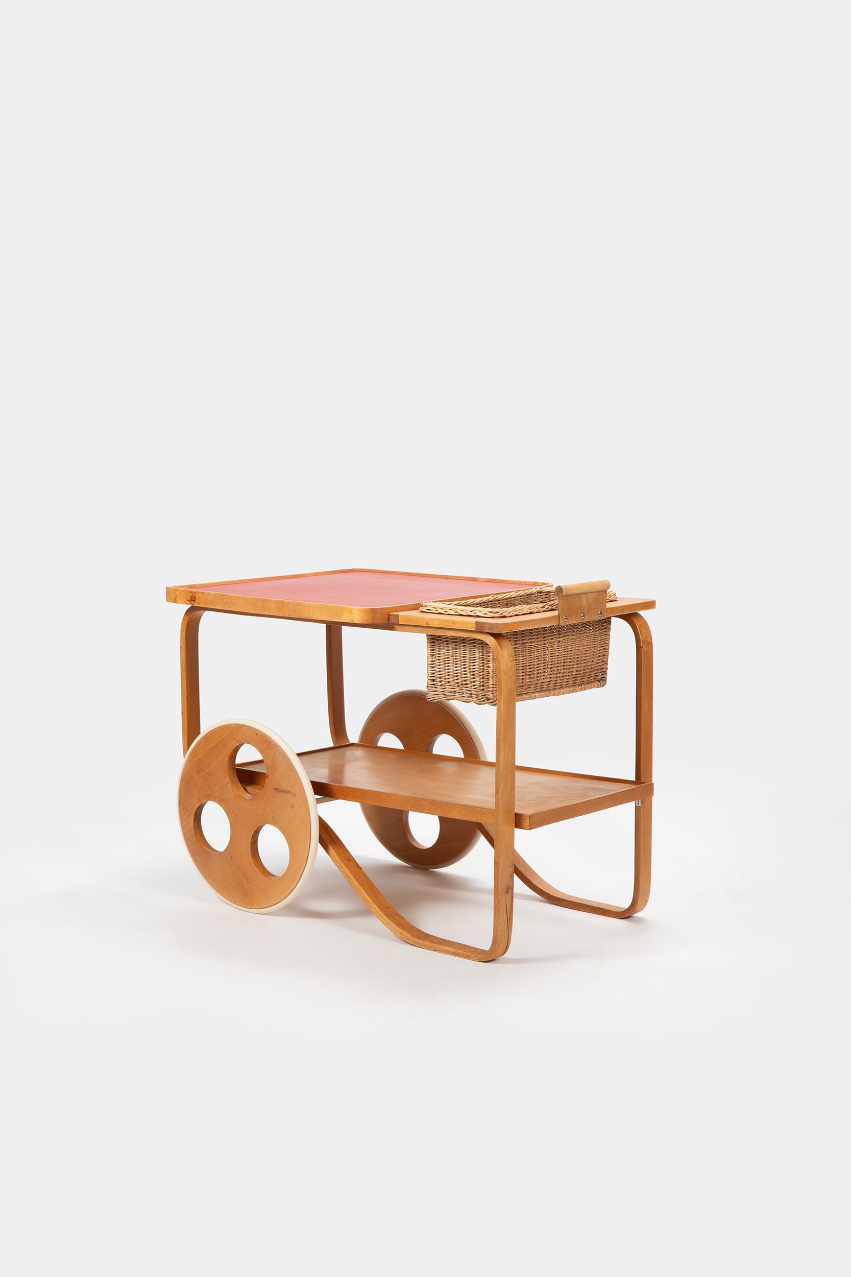 Alvar Aalto für Horgenglarus, Servierwagen, Schweiz, 30er
