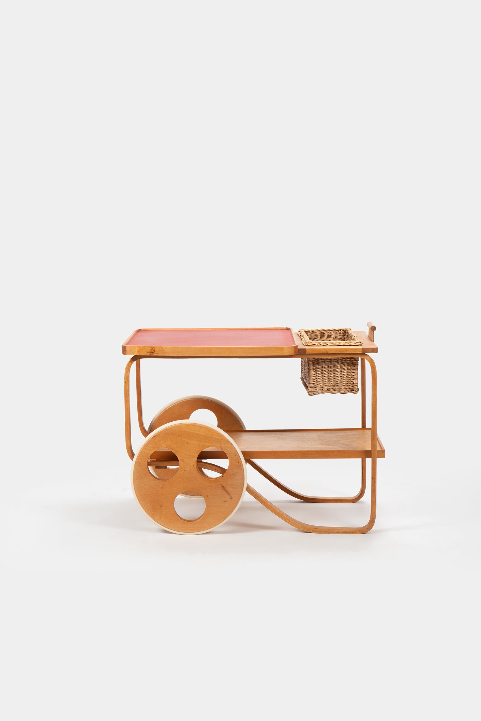 Alvar Aalto für Horgenglarus, Servierwagen, Schweiz, 30er
