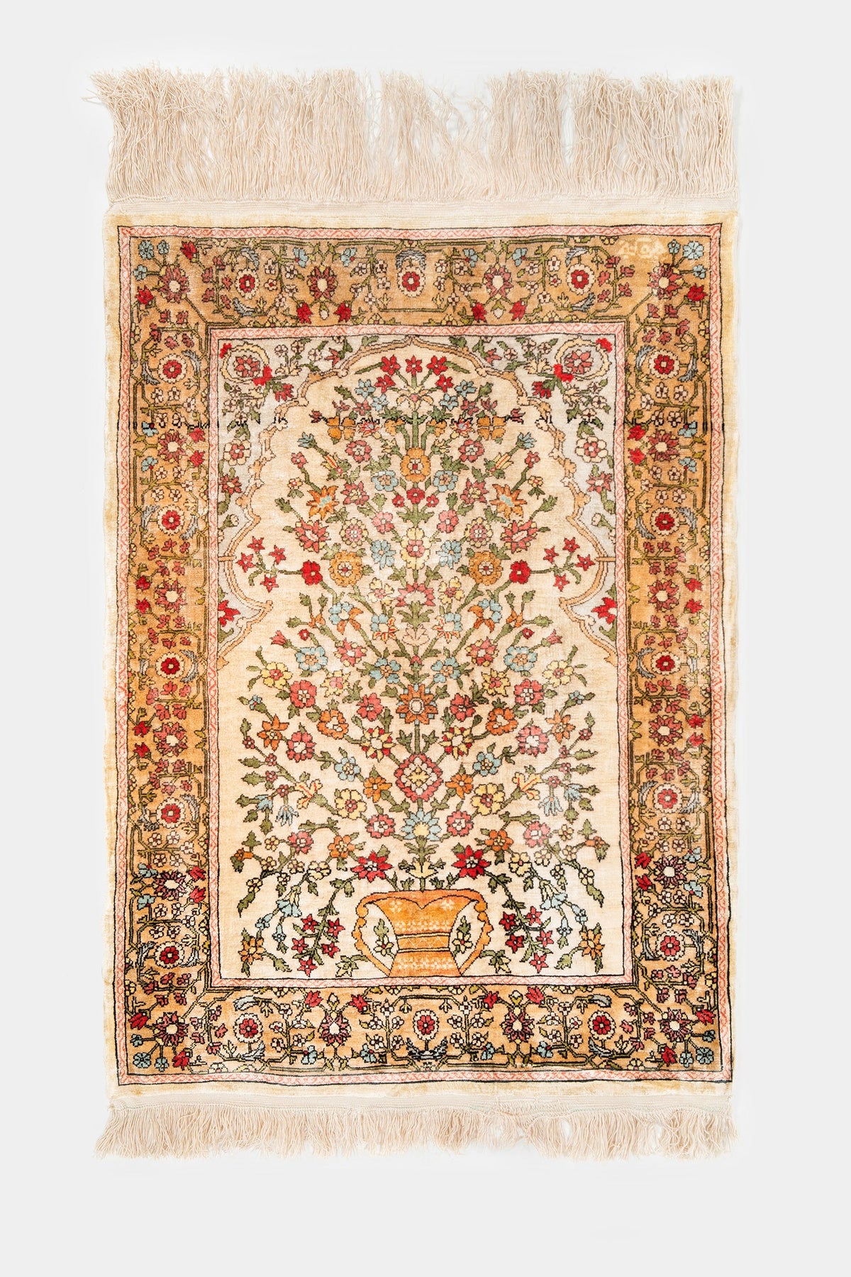 Hereke, Seidenteppich, Türkei, 40er