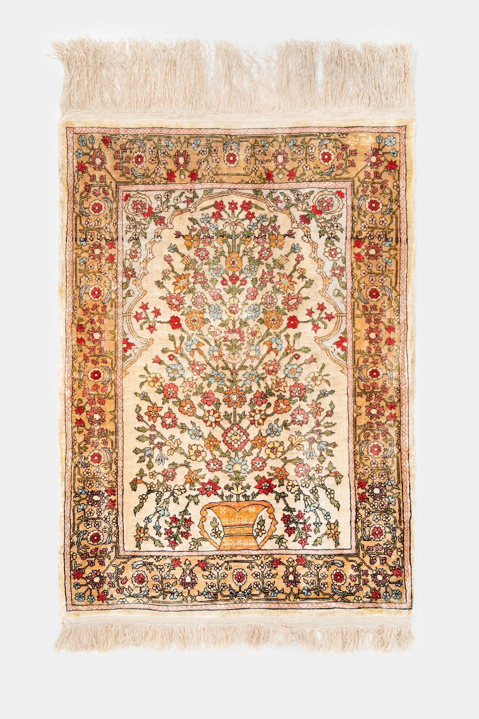 Hereke, Seidenteppich, Türkei, 40er