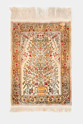 Hereke, Seidenteppich, Türkei, 40er