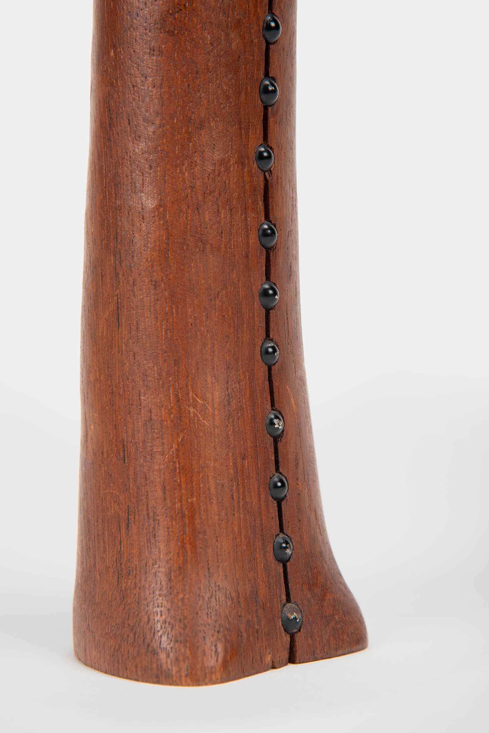 Holzskulptur, Handgefertigt, Dänemark, 60er