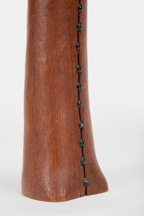 Holzskulptur, Handgefertigt, Dänemark, 60er