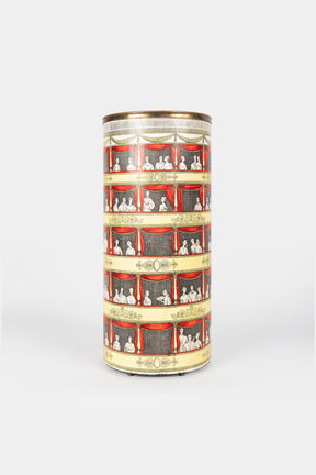 Piero Fornasetti, umbrella stand, Italy, 80s