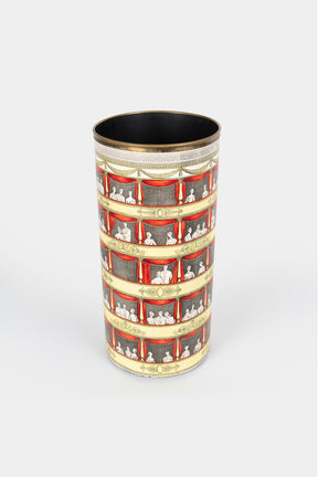 Piero Fornasetti, umbrella stand, Italy, 80s