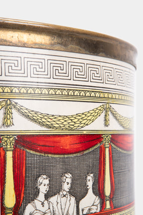 Piero Fornasetti, umbrella stand, Italy, 80s
