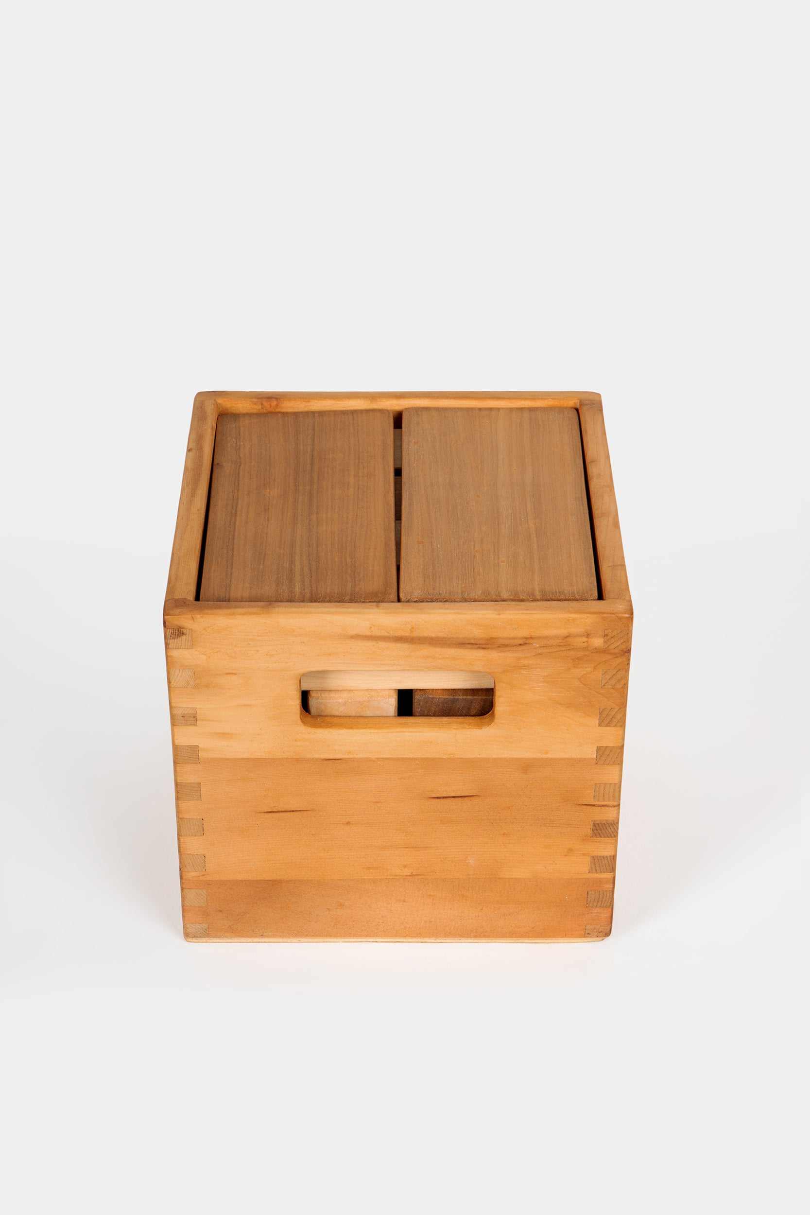 36 Holzbausteine, Schreinerarbeit, Schweiz, 70er