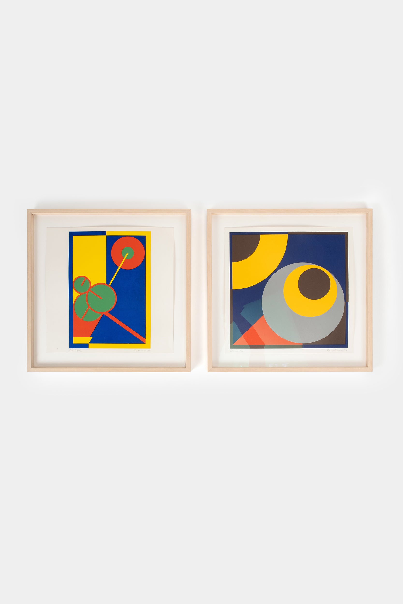 Lou Loeber, Siebdruck, 20er