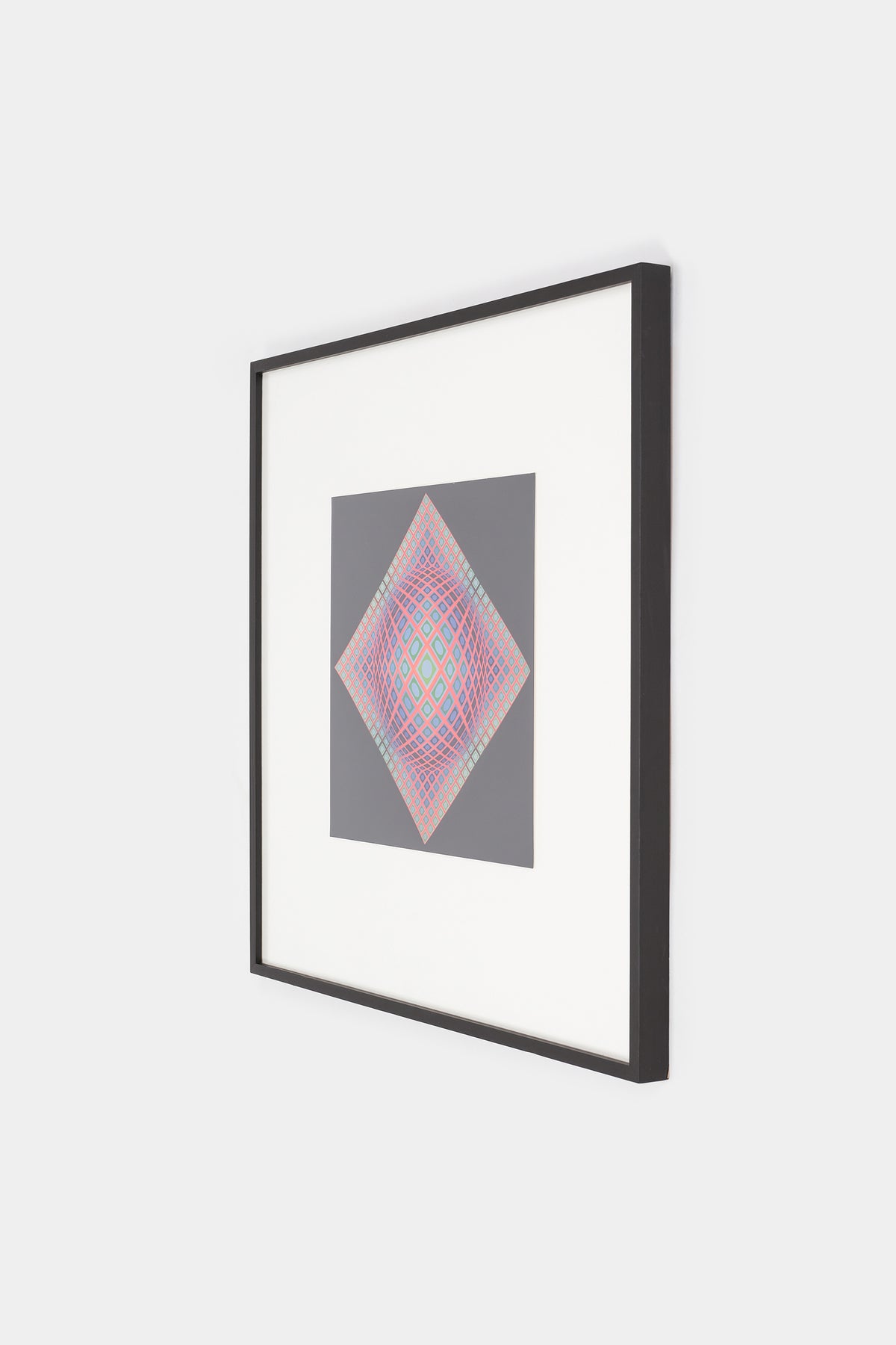Victor Vasarely, Print Vega-201, Framed, 1971