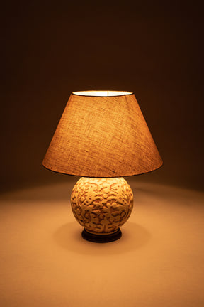 Table Lamp with Ceramic Base, Switzerland, 30s