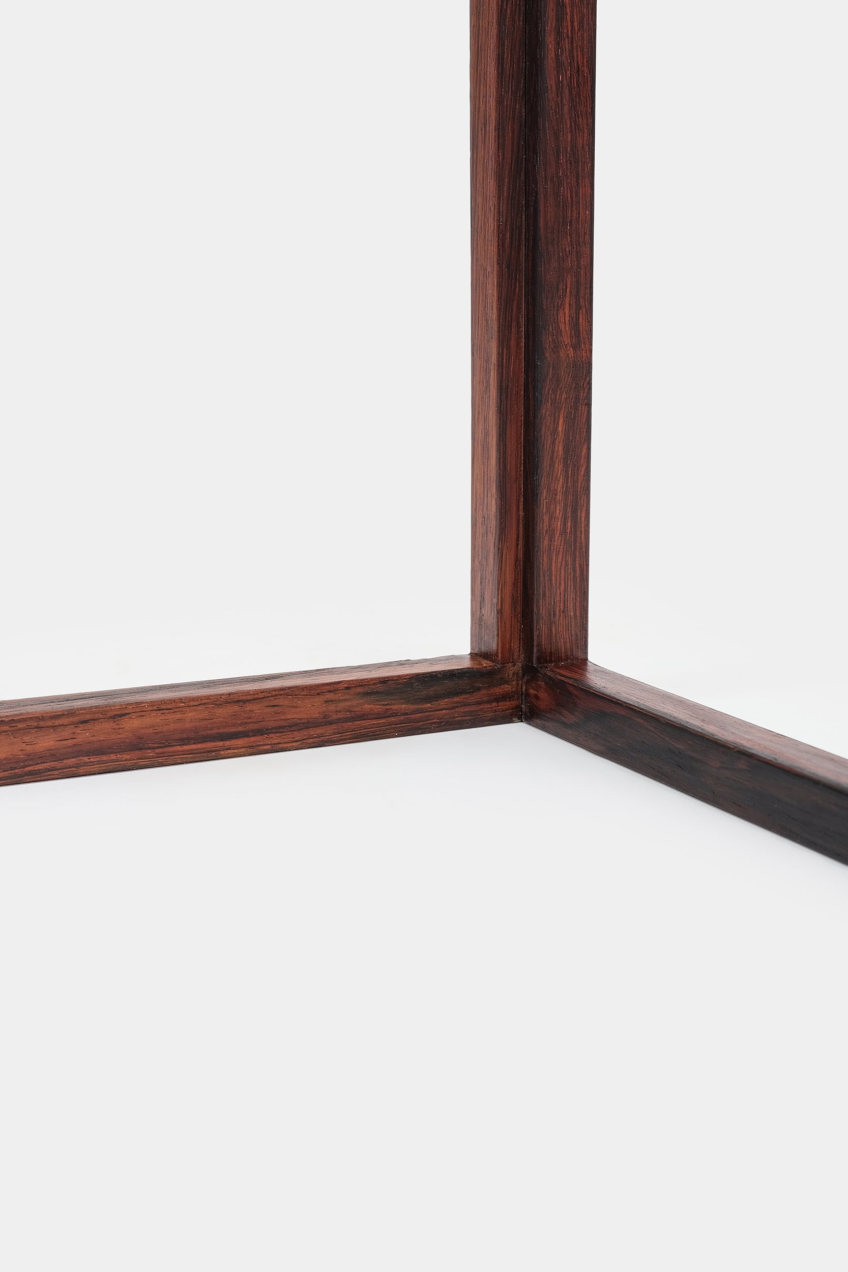Kai Kristiansen, Club Table, Rosewood with Inset Glass, 60s