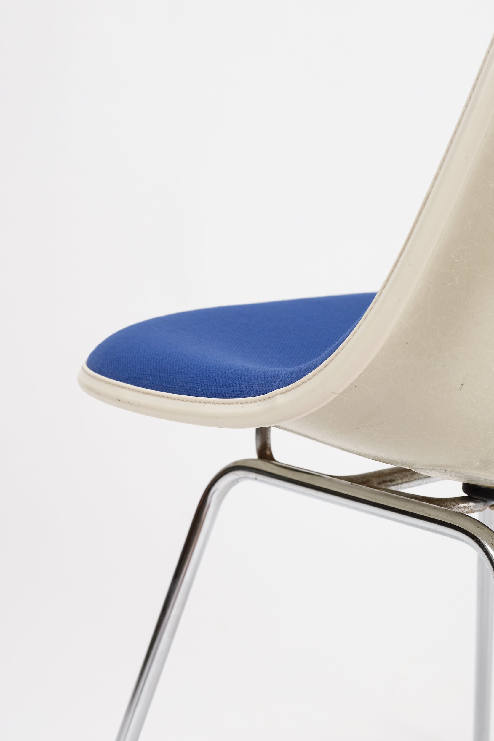 Charles Eames, Sidechair, Blau, 70er