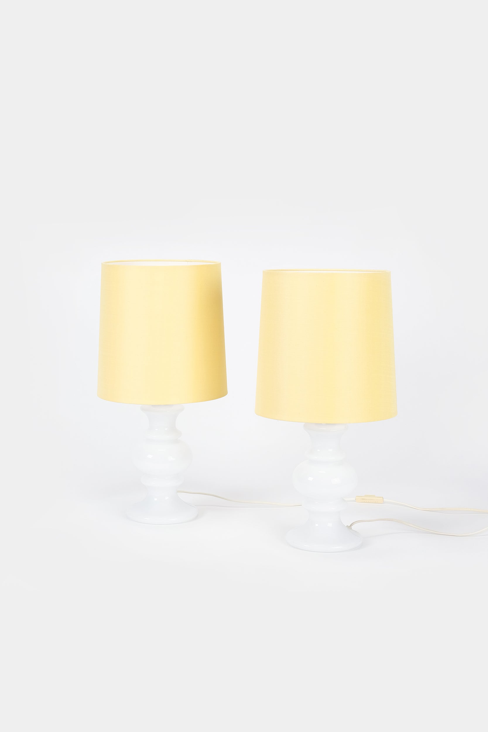 Per Lütken, Pair of Table Lamps "Caroline", Holmegaard, 70s