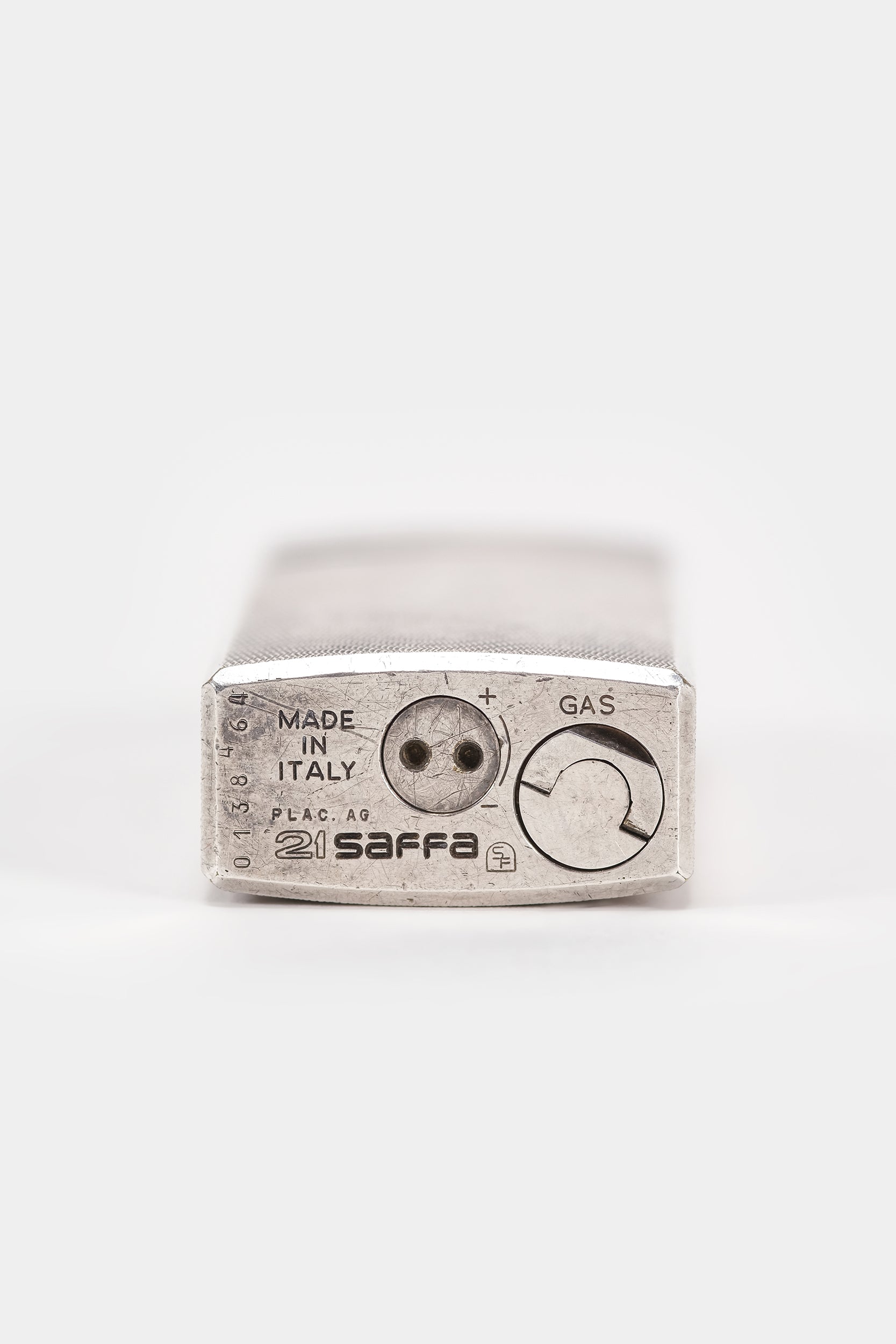 SAFFA, Silver-Plated Lighter, Italy, 1960s