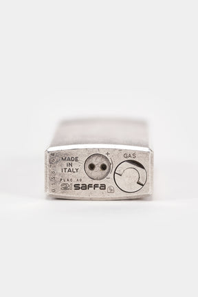 SAFFA, Silver-Plated Lighter, Italy, 1960s