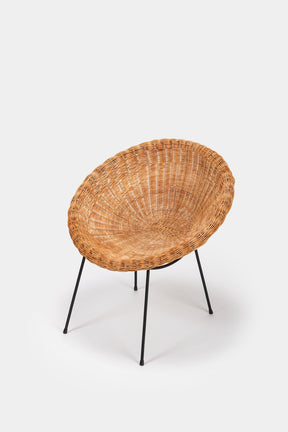 Circle Chair, Italien, 50er