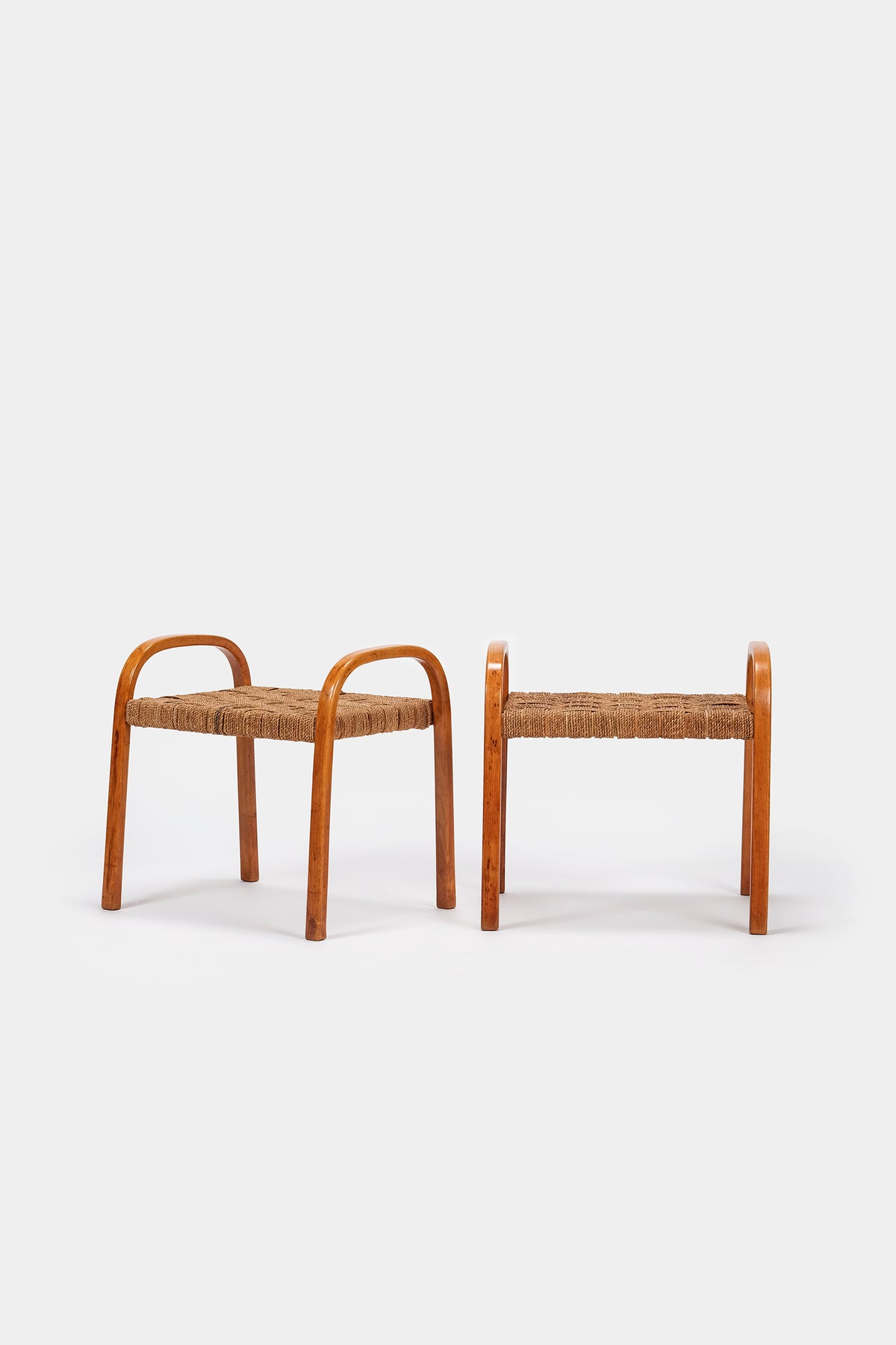 Pair of Footstools, Bauhaus, Italy, 20s