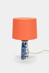 Berte Jessen, Table Lamp, Aluminia, Denmark, 60s