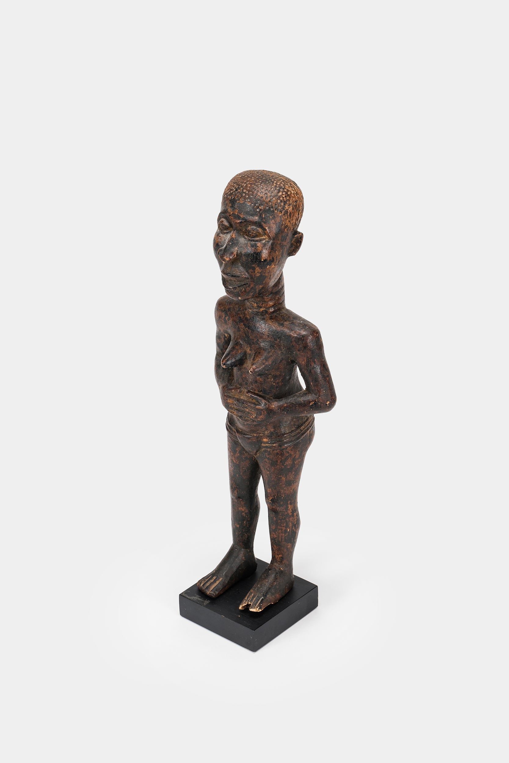 Grosse Holzfigur, Asante, Ghana, 60er