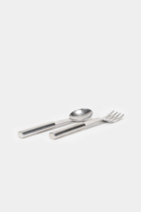 Mikael Björnstjerna, Salad Cutlery "Oval Steel", Sweden, 1971