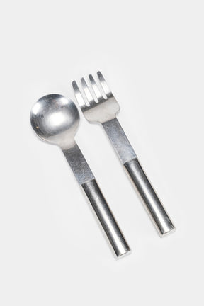 Mikael Björnstjerna, Salad Cutlery "Oval Steel", Sweden, 1971