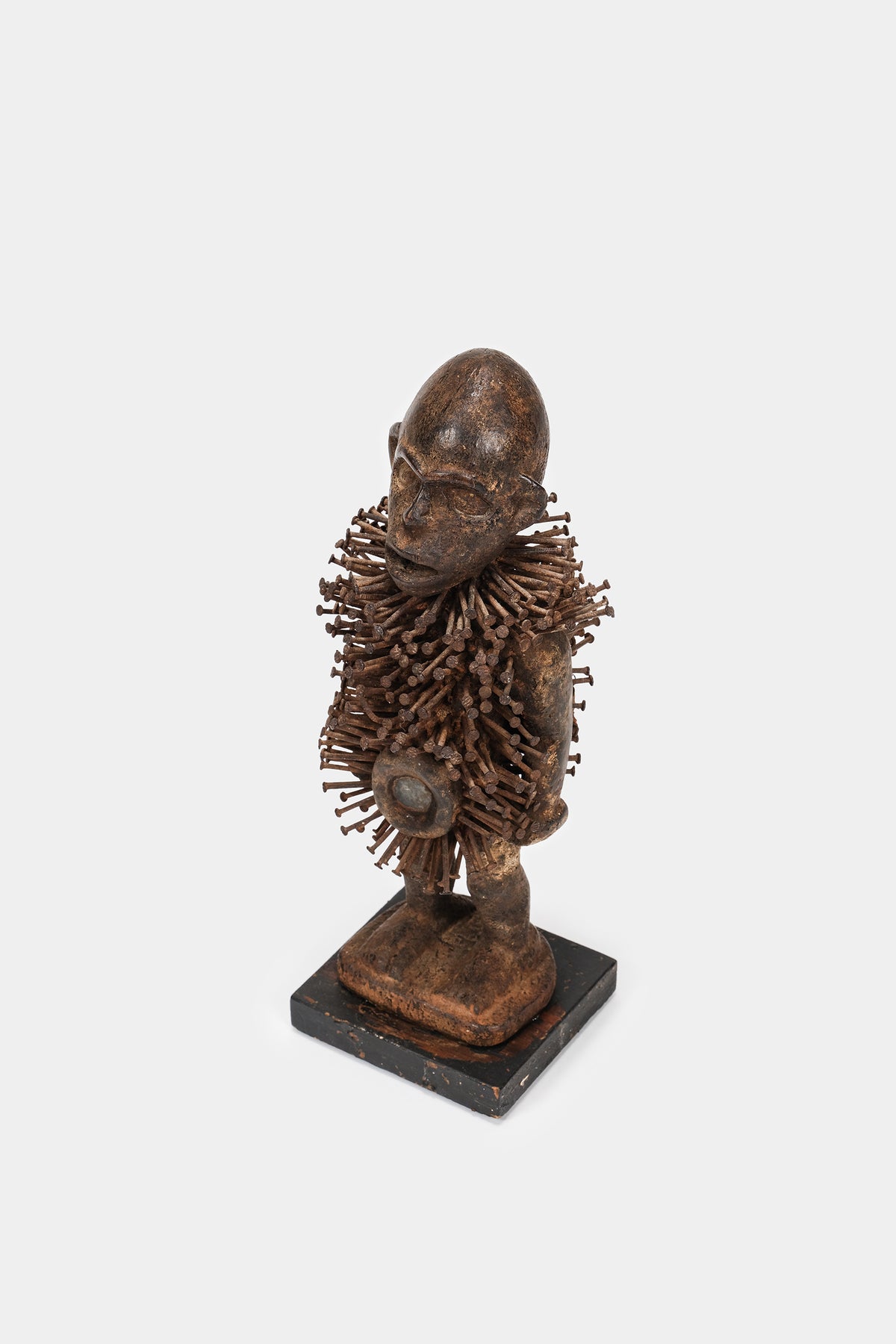 Afrikanische Nagelfetisch Figur, Kongo, 20er