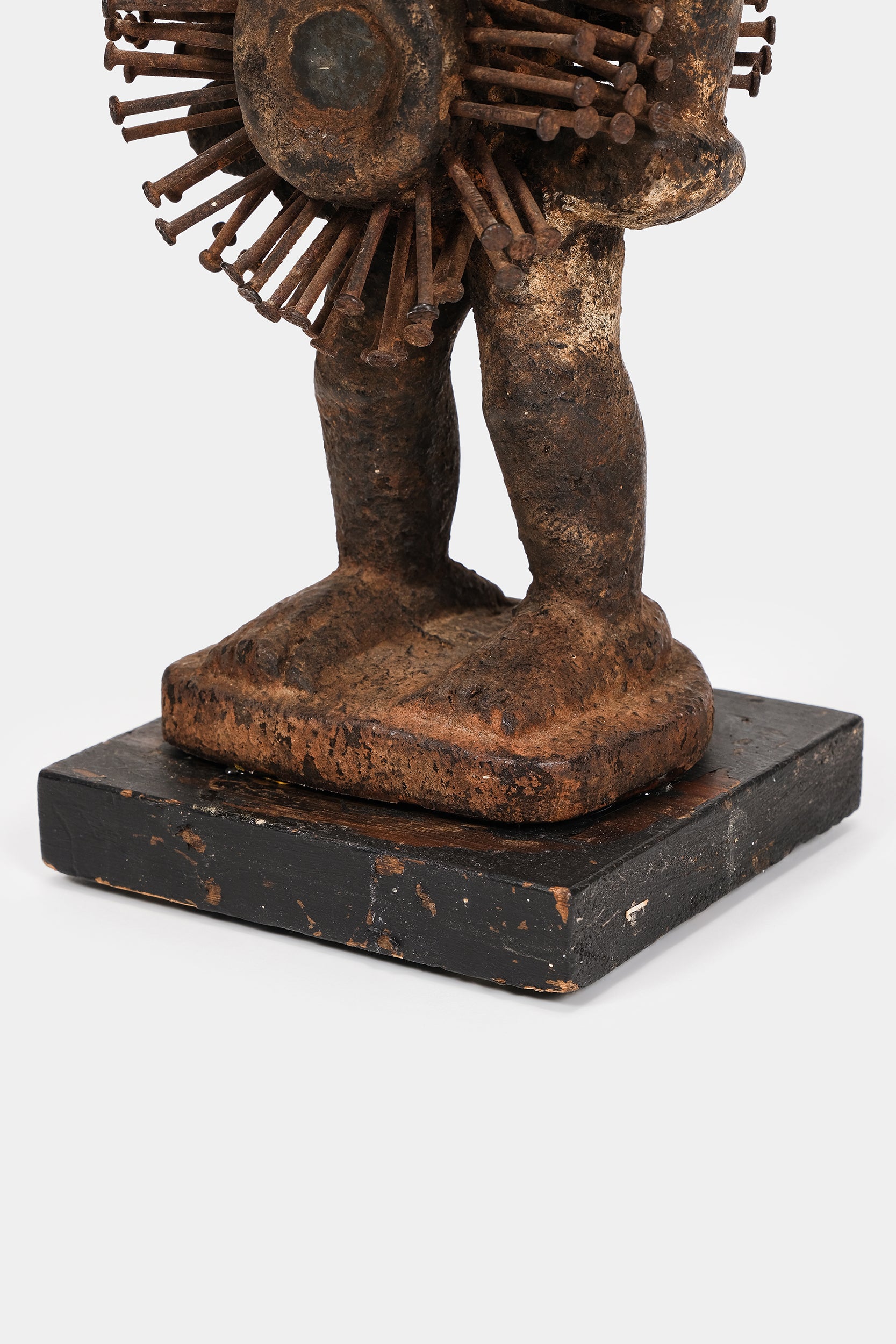 Afrikanische Nagelfetisch Figur, Kongo, 20er