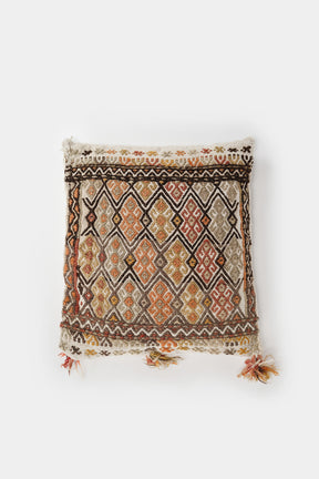 Kelim pillow, hand-woven, wool, 30s