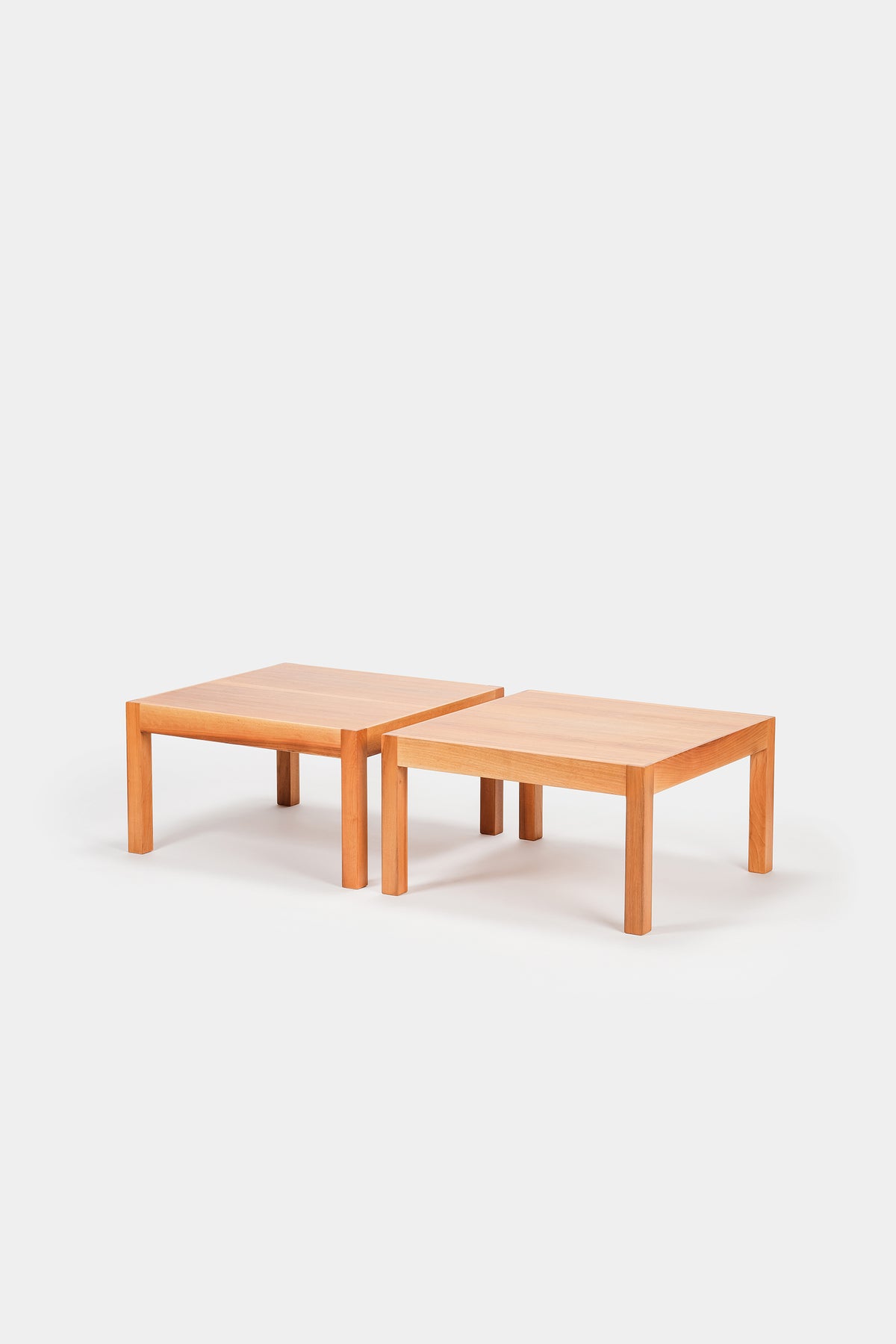 Ulrich P. Wieser, two side tables, 60s