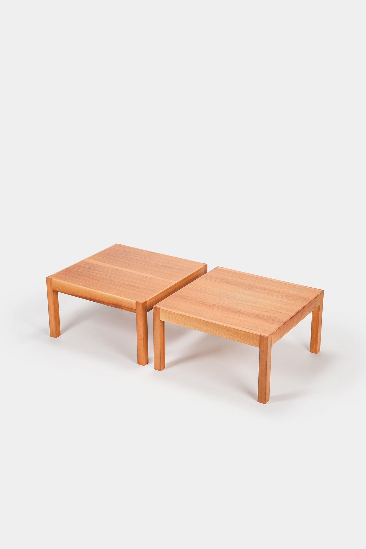 Ulrich P. Wieser, two side tables, 60s