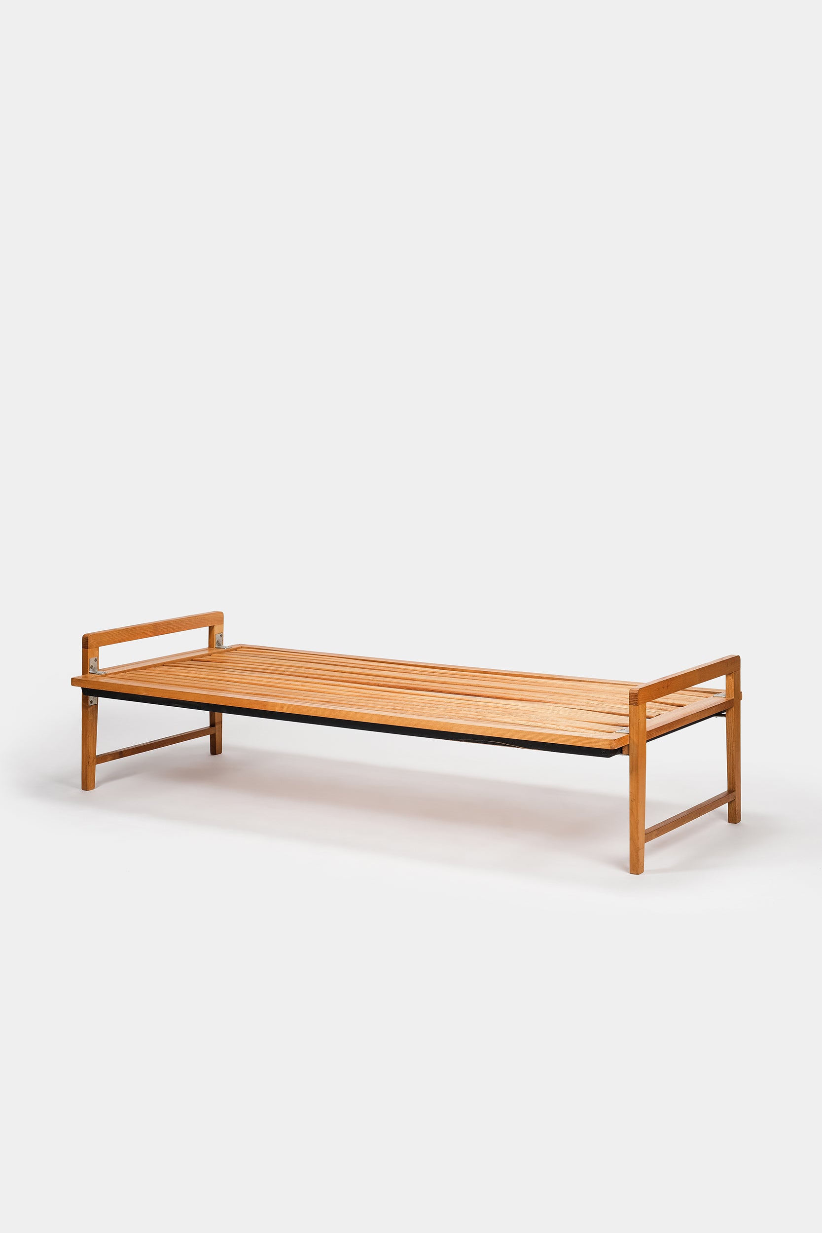 Swiss Bed, ash wood, 50s